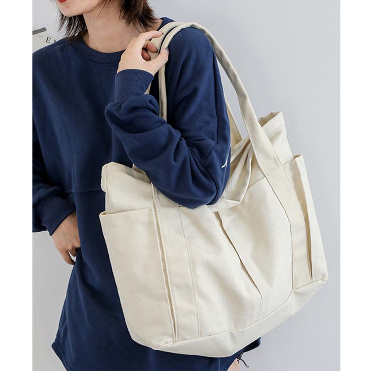 大容量トートバッグ 通学 女子 | aimoha  | 詳細画像15 