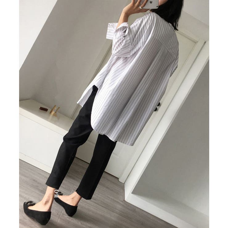 ウェスト調整可能韓国風マタニティ スラックス  | aimoha  | 詳細画像7 