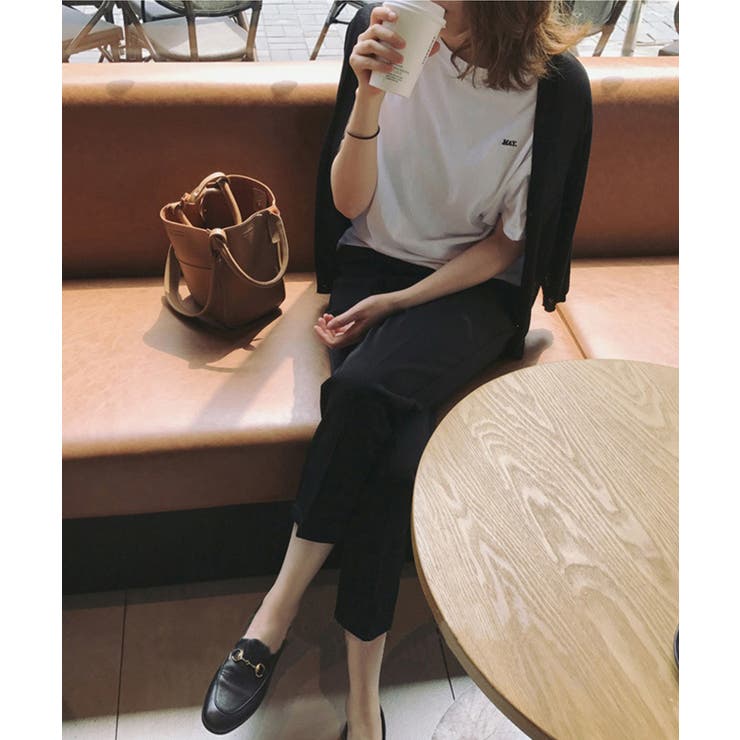 ウェスト調整可能韓国風マタニティ スラックス  | aimoha  | 詳細画像4 