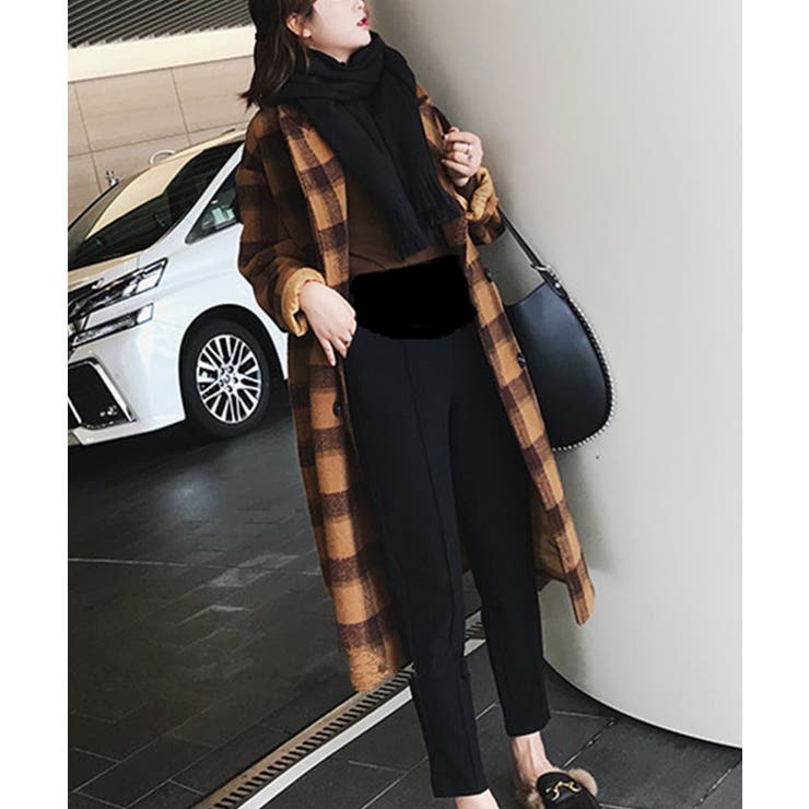 ウェスト調整可能韓国風マタニティ スラックス  | aimoha  | 詳細画像2 