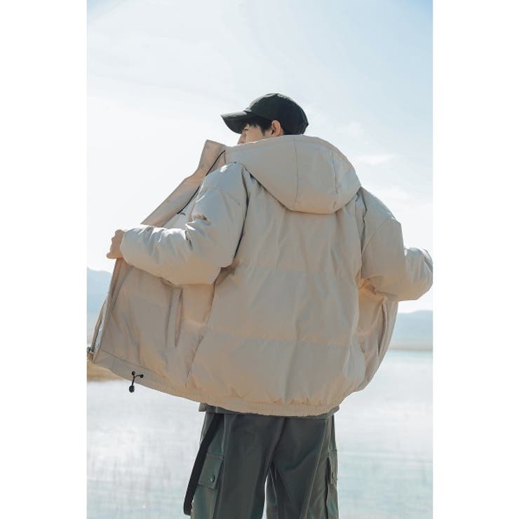 HOOK 英字刺繍中綿 フード付きダウンジャケット | HOOK | 詳細画像14 