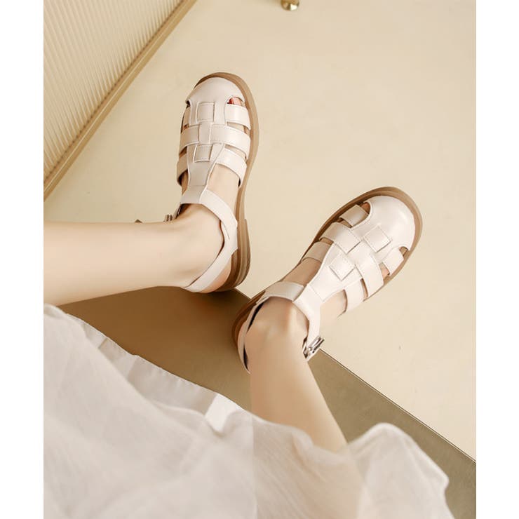 シンプル フェイクレザー グルカサンダル【SS】 | aimoha  | 詳細画像8 