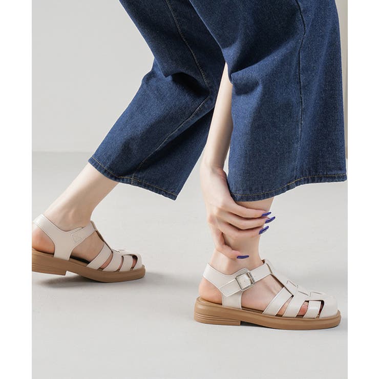 シンプル フェイクレザー グルカサンダル【SS】 | aimoha  | 詳細画像9 