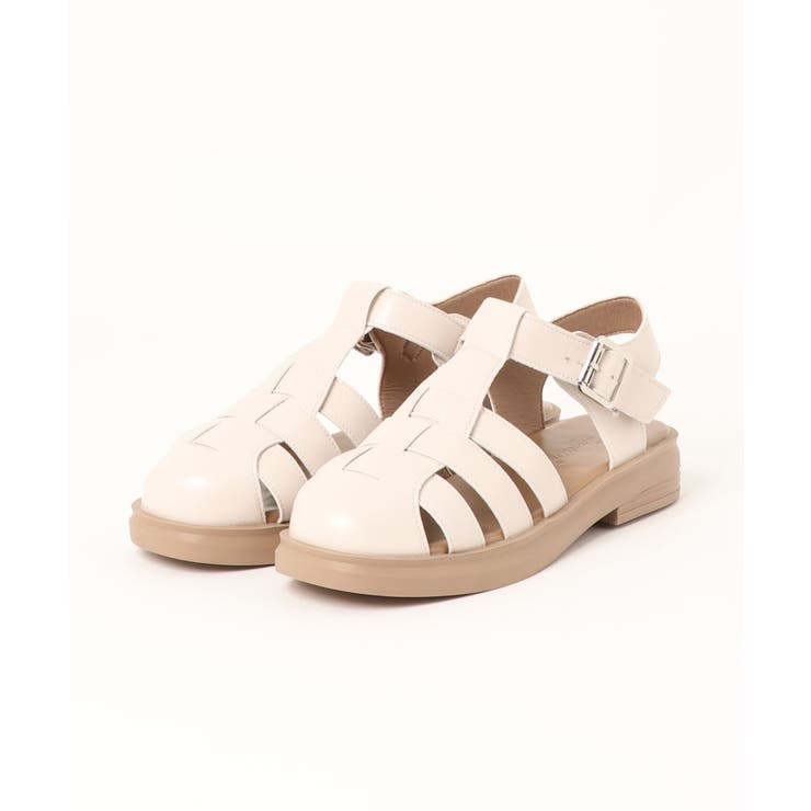 シンプル フェイクレザー グルカサンダル【SS】 | aimoha  | 詳細画像1 