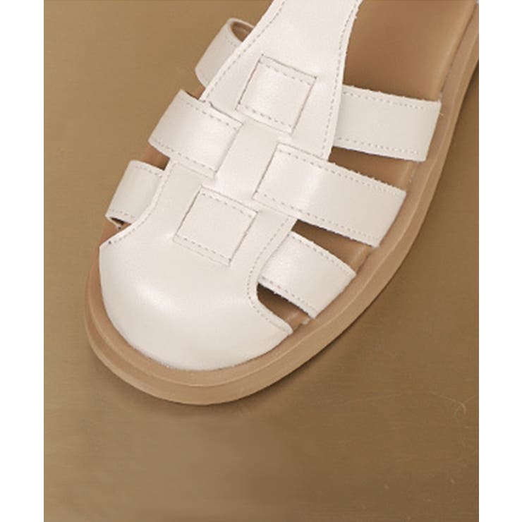 シンプル フェイクレザー グルカサンダル【SS】 | aimoha  | 詳細画像3 