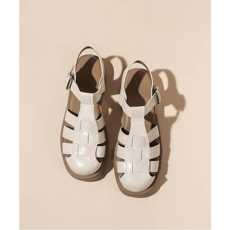 シンプル フェイクレザー グルカサンダル【SS】 | aimoha  | 詳細画像5 