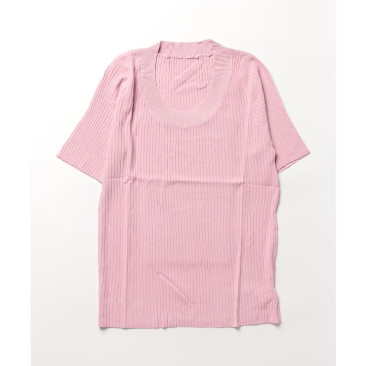 ラウンドネックシンプルカットソー 韓国ファッション ハイウエスト | aimoha  | 詳細画像7 