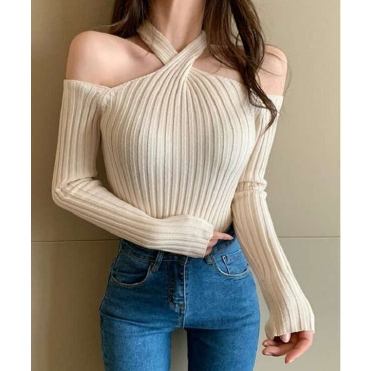 オフホワイト | Jasmine Grandiflorum 新作【Jasmine】ネッククロスオフ… | aimoha 