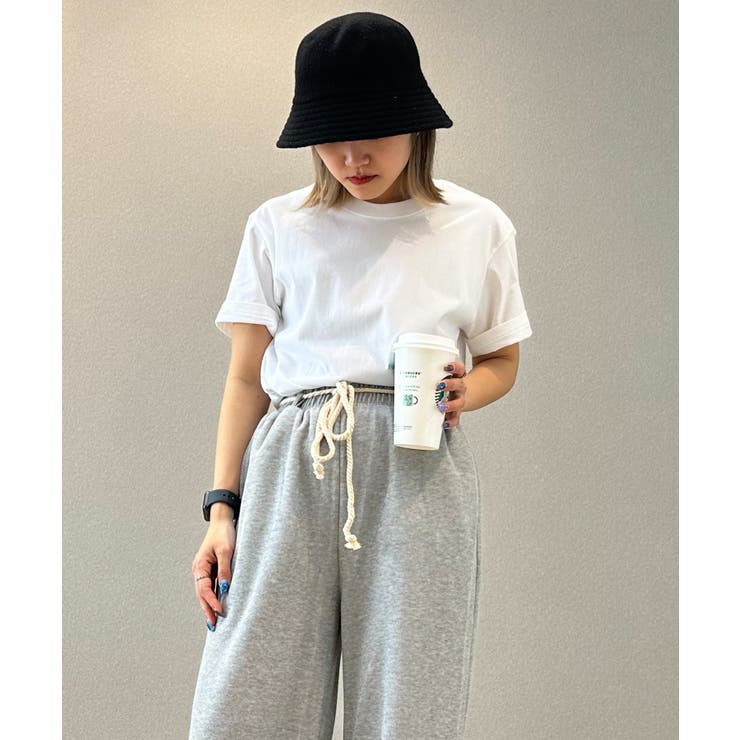 シンプルコットンTシャツ【Cotton100％】 tシャツ レディース | aimoha  | 詳細画像16 