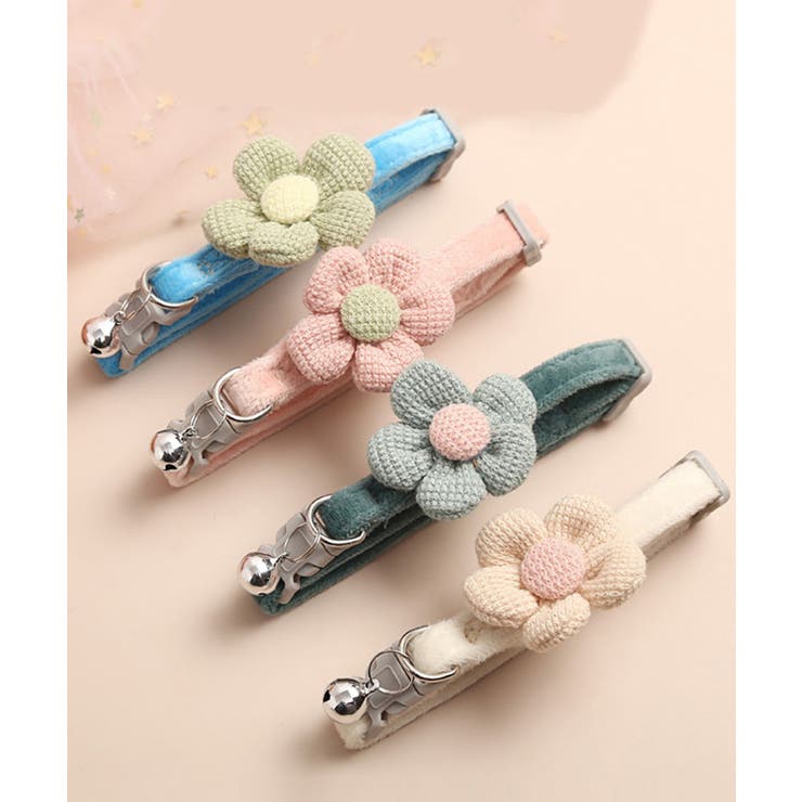 ペット用フラワー首輪ネックレスアクセサリー | aimoha  | 詳細画像2 