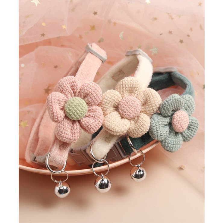 ペット用フラワー首輪ネックレスアクセサリー | aimoha  | 詳細画像3 