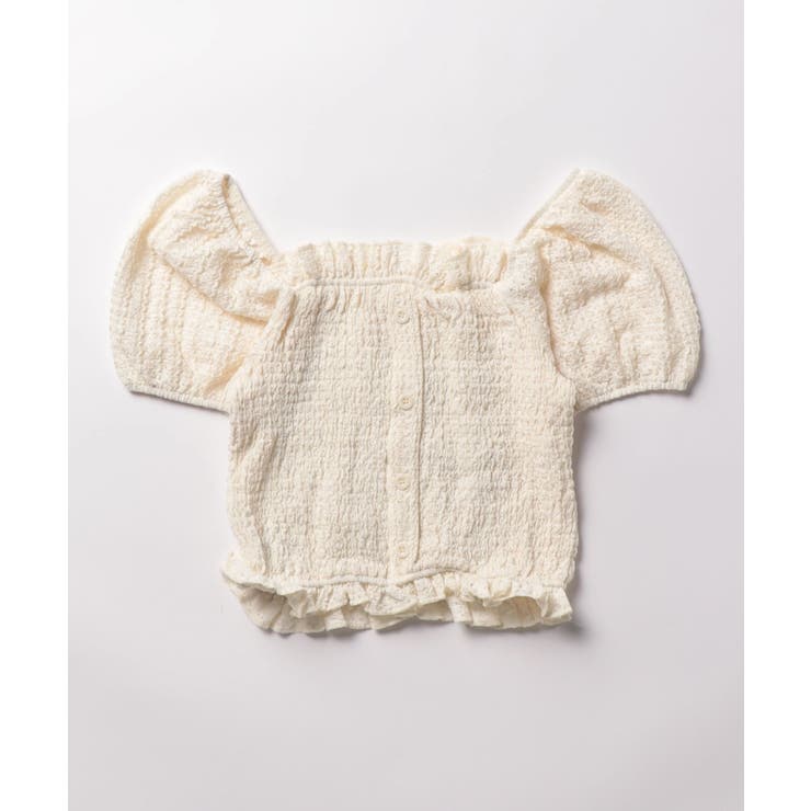 2WAYオフショル パフスリーブトップス 韓国ファッション | aimoha  | 詳細画像17 