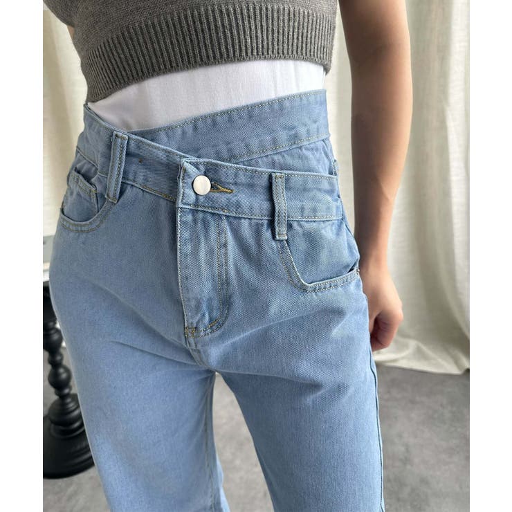 【Jasmine】ウエストデザインデニムパンツ Jasmine Grandifl… | aimoha  | 詳細画像15 