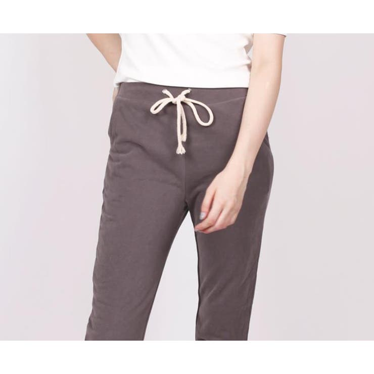 コットンスウェットイージーパンツ 綿 スウェット | aimoha  | 詳細画像11 