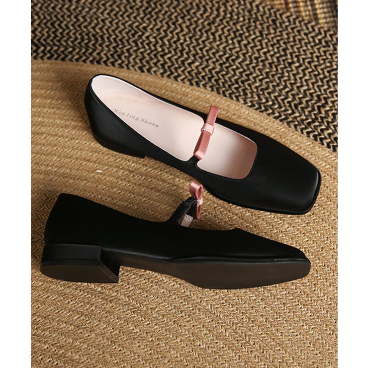 メリージェーンスクエアトゥパンプス 韓国ファッション | aimoha  | 詳細画像7 