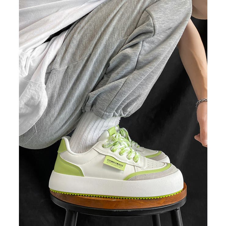 ローカット厚底シューズ スケートシューズ  メンズ 韓国ファッション | aimoha men | 詳細画像9 