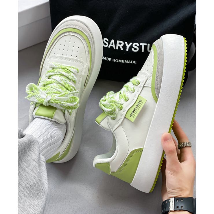 ローカット厚底シューズ スケートシューズ  メンズ 韓国ファッション | aimoha men | 詳細画像13 