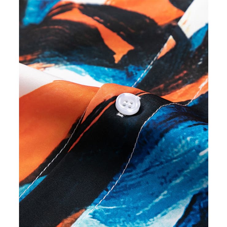 在庫限り 古着風総柄ビッグアロハシャツ 韓国ファッション | HOOK | 詳細画像2 