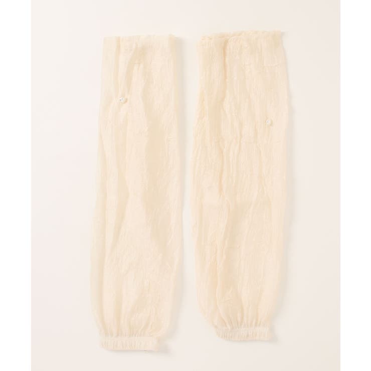 シアー 紫外線対策アームカバー アームウォーマー 韓国ファッション 夏服 | aimoha  | 詳細画像3 