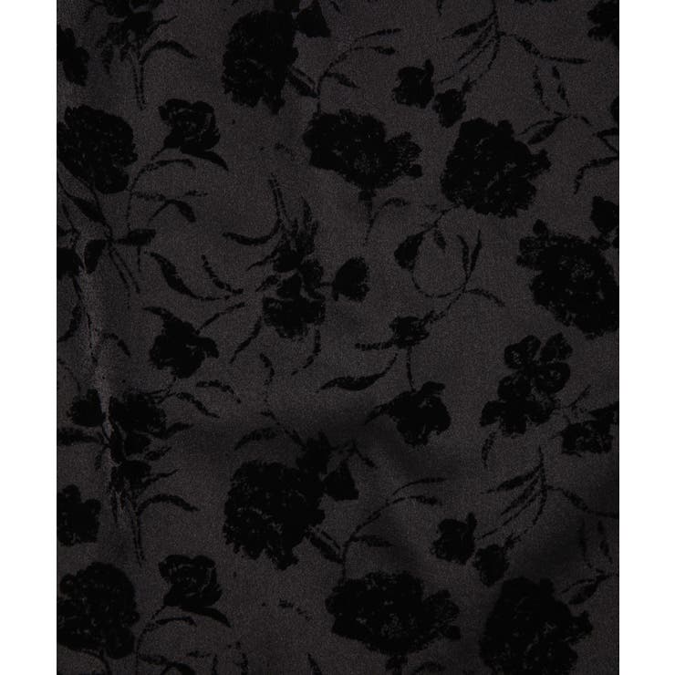 スクエアネック花柄ワンピース ドレス 韓国ファッション | aimoha  | 詳細画像25 