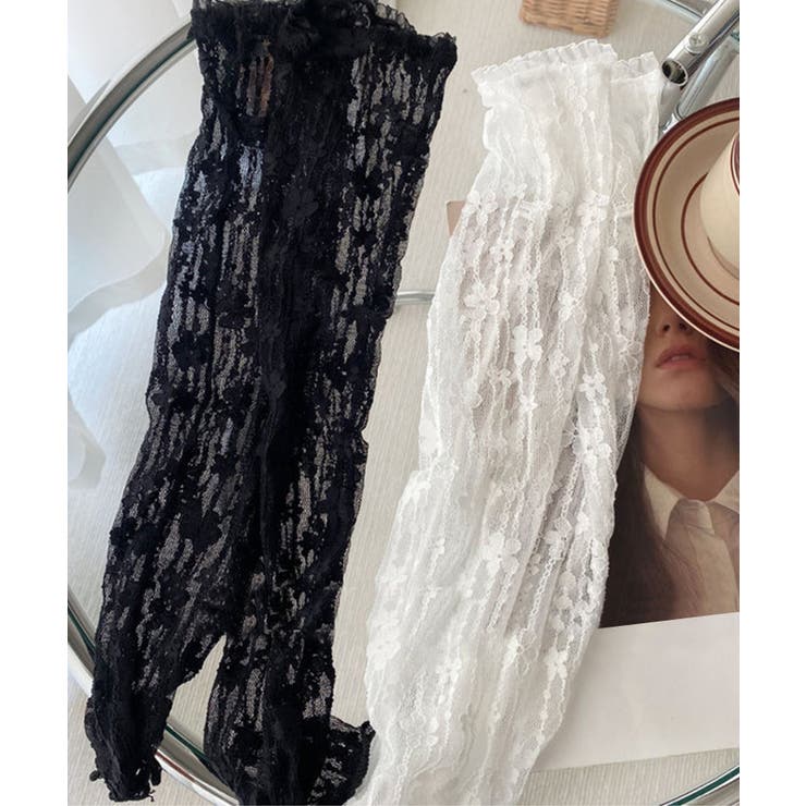 紫外線対策 アームカバー 韓国ファッション アームウォーマー | aimoha  | 詳細画像2 