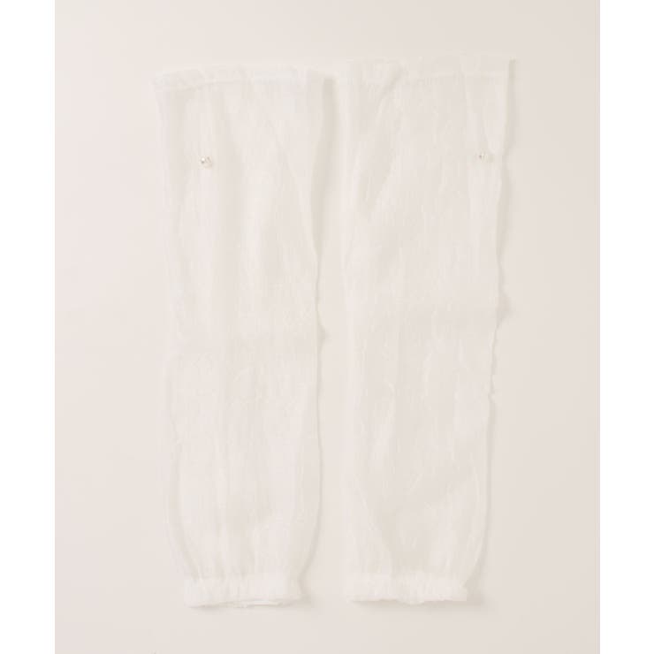 シアー 紫外線対策アームカバー アームウォーマー 韓国ファッション 夏服 | aimoha  | 詳細画像4 