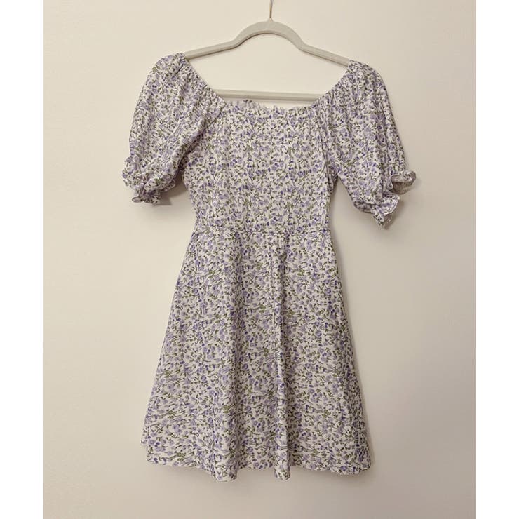 小花柄2way オフショルワンピーススイムウェア 水着 | aimoha  | 詳細画像3 