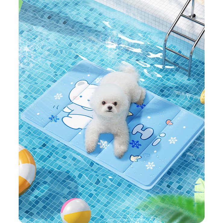 可愛い柄 接触冷感ペットマット【SS】 | aimoha  | 詳細画像1 