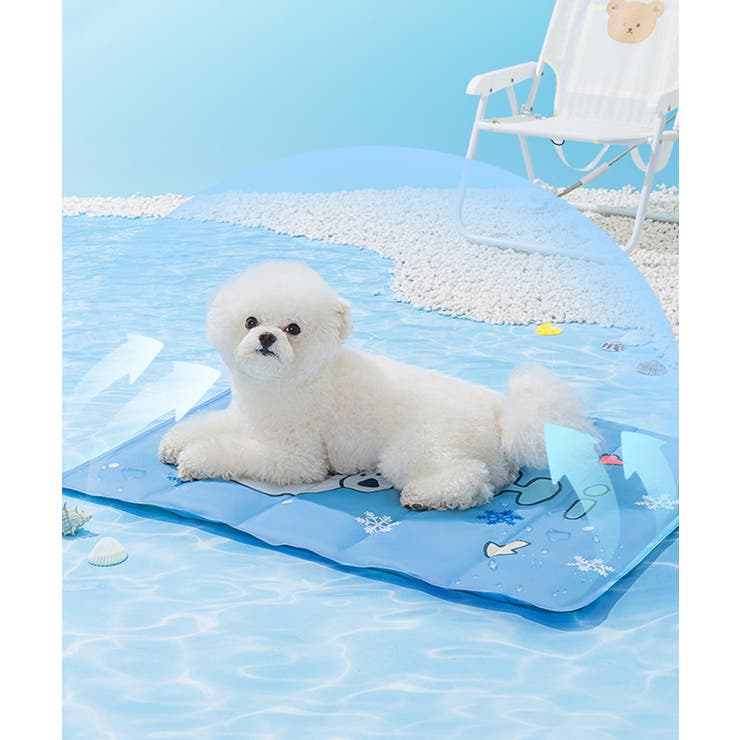 可愛い柄 接触冷感ペットマット【SS】 | aimoha  | 詳細画像2 