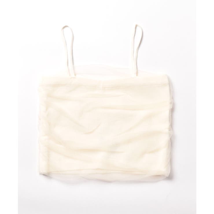 シアーレイヤードキャミソール インナーキャミソール 半袖 | aimoha  | 詳細画像5 