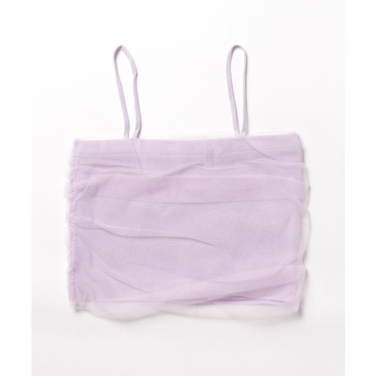 シアーレイヤードキャミソール インナーキャミソール 半袖 | aimoha  | 詳細画像6 