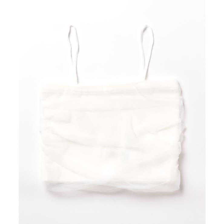 シアーレイヤードキャミソール インナーキャミソール 半袖 | aimoha  | 詳細画像3 