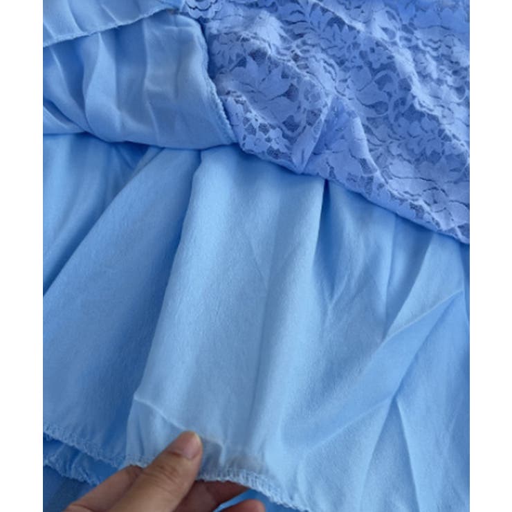 エレガントレースワンピース ロングワンピース ロングドレス | aimoha  | 詳細画像4 