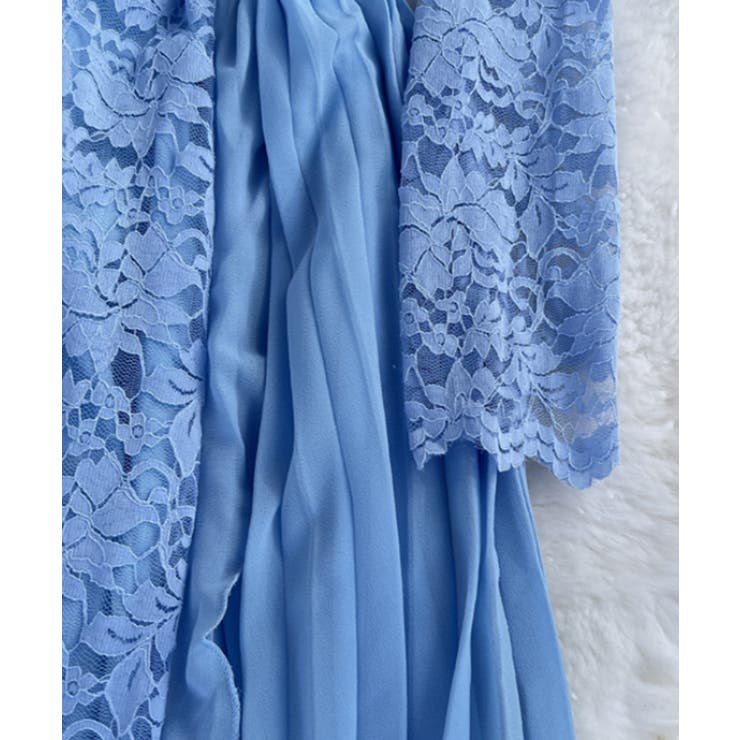 エレガントレースワンピース ロングワンピース ロングドレス | aimoha  | 詳細画像7 