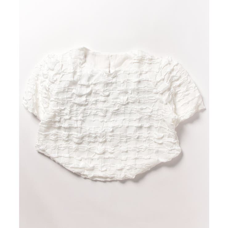 ポコポコ半袖トップス カットソー 韓国ファッション | aimoha  | 詳細画像11 