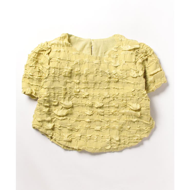 ポコポコ半袖トップス カットソー 韓国ファッション | aimoha  | 詳細画像13 