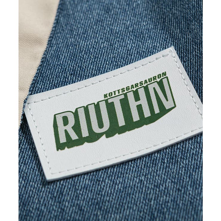 【HOOK】個性派 デニム異素材切り替えデザインテーラードジャケット | HOOK | 詳細画像6 