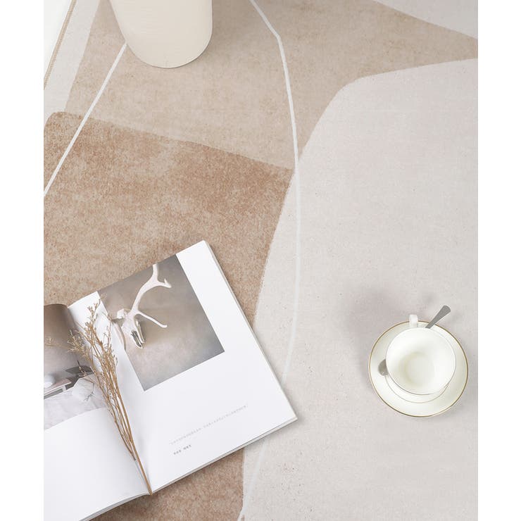 aimoha home北欧風くすみ系デザインマット カーペット | aimoha  | 詳細画像8 