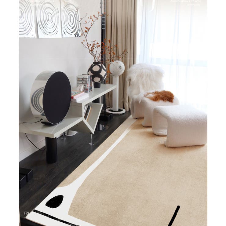 aimoha home北欧風くすみ系デザインマット カーペット | aimoha  | 詳細画像13 