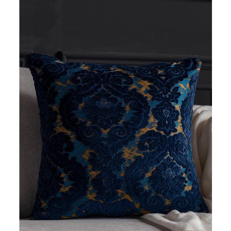 ネイビー | クッションカバー 45×45cm おしゃれ | aimoha 