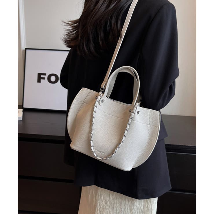 オフホワイト | 2WAYショルダーバック | aimoha 