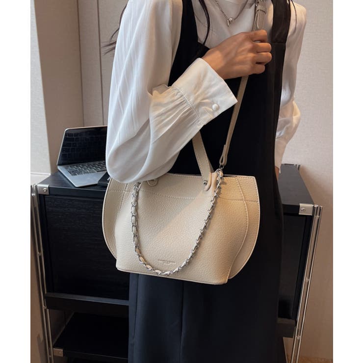 ベージュ | 2WAYショルダーバック | aimoha 