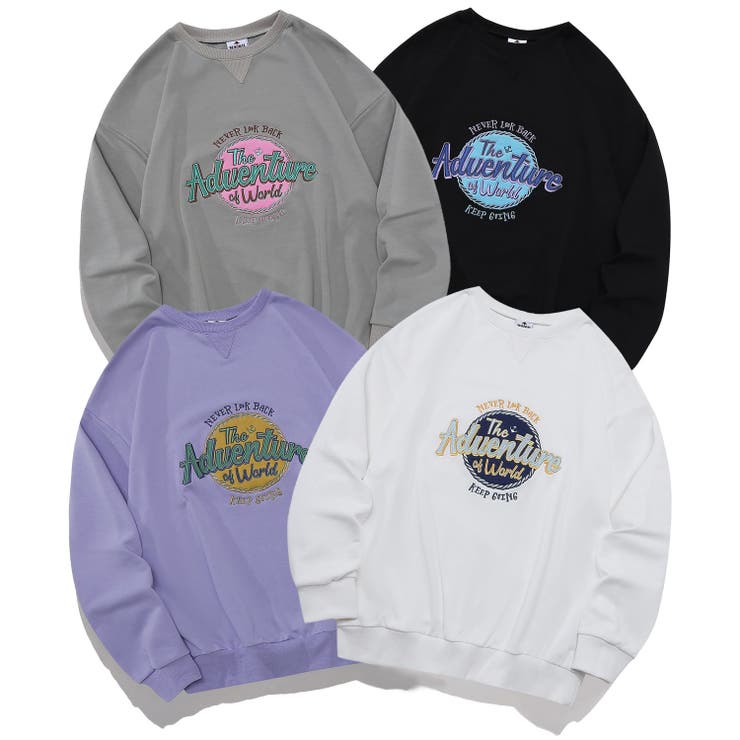 HOOK  original 総刺繍ポップ風スウェット | HOOK | 詳細画像1 