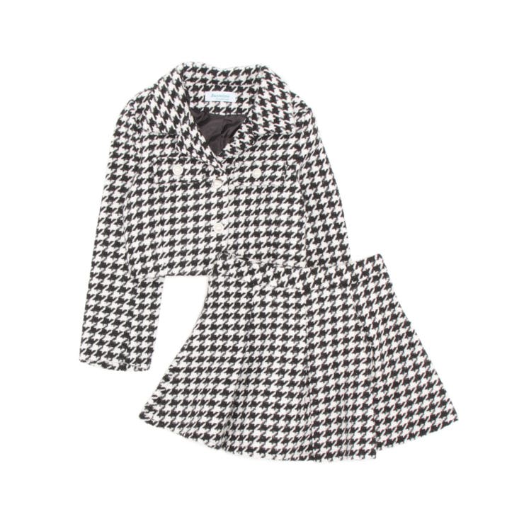 エムズグレイシー千鳥柄ショートコート ジャケット エムズグレイシー千鳥柄ショートコート ジャケット