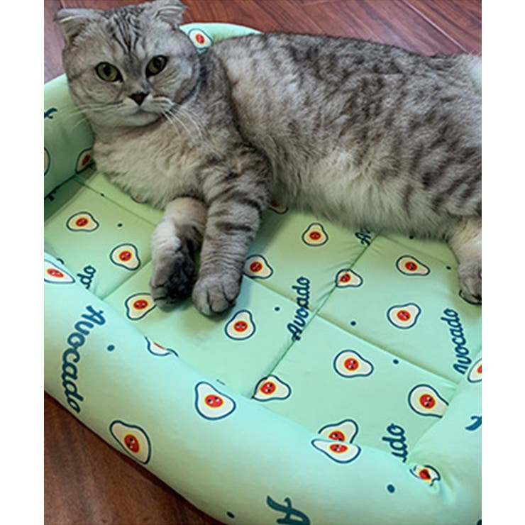 グリーン | 接触冷感 ペットマット【SS】 | aimoha 