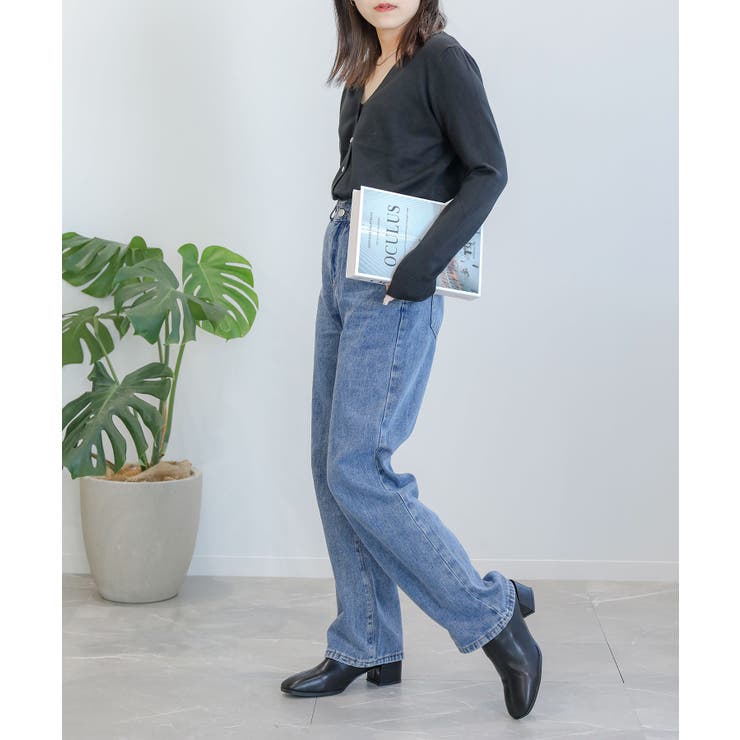 ベーシックカーディガン 長袖 ロングカーディガン 韓国ファッション | aimoha  | 詳細画像17 