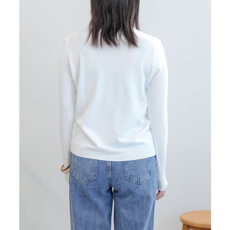 ベーシックカーディガン 長袖 ロングカーディガン 韓国ファッション | aimoha  | 詳細画像14 