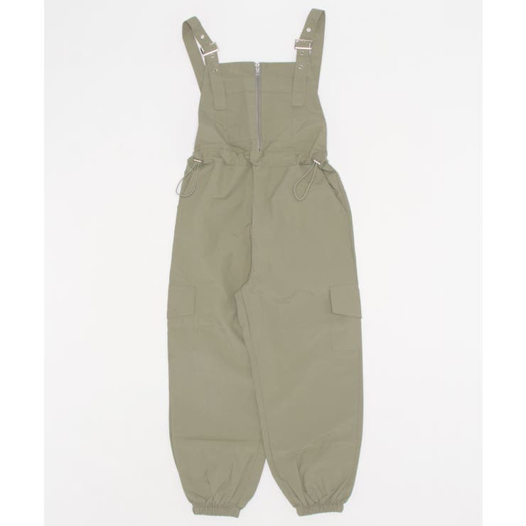 ジッパーカジュアルサロペット | aimoha  | 詳細画像15 