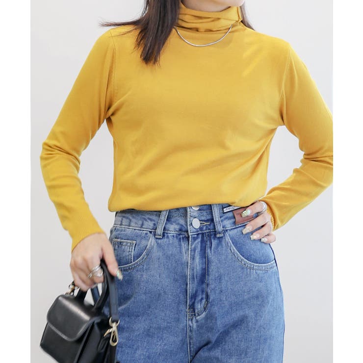 aimoha  select ハイネックニットトップス | aimoha  | 詳細画像15 