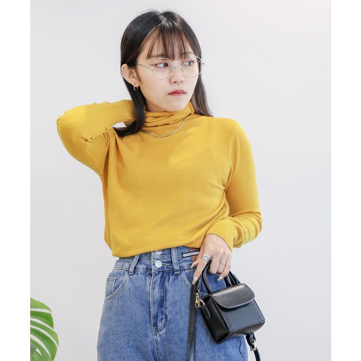 aimoha  select ハイネックニットトップス | aimoha  | 詳細画像16 